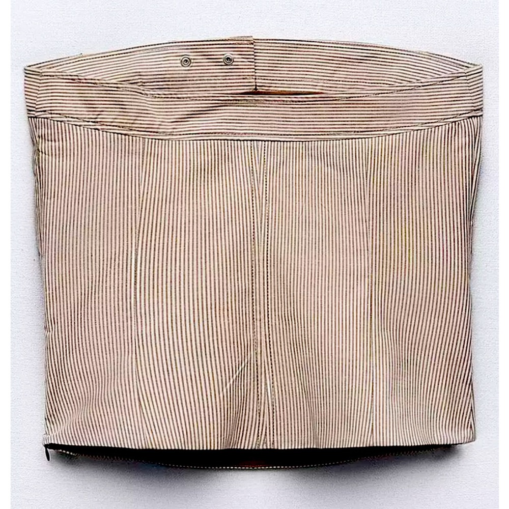 New ZARA Stripe Bandeau Top - Picture 5 of 9